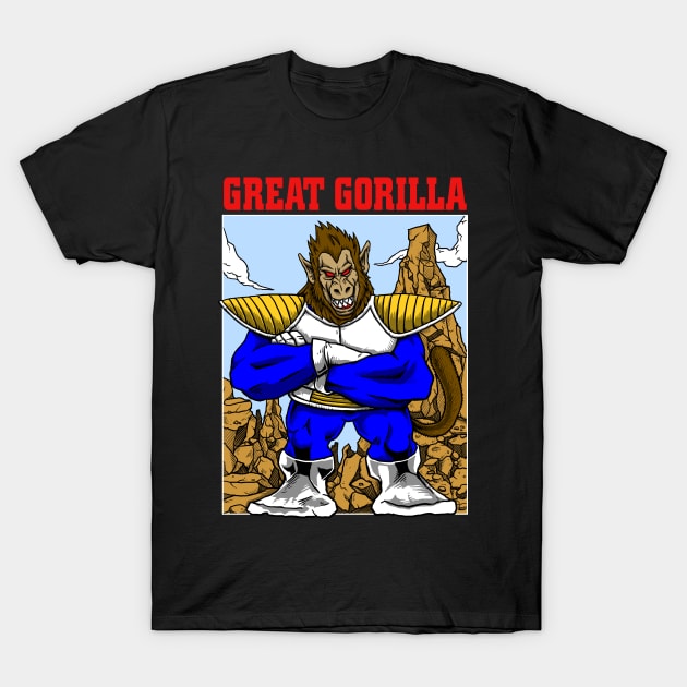 Great Gorilla T-Shirt by joerock